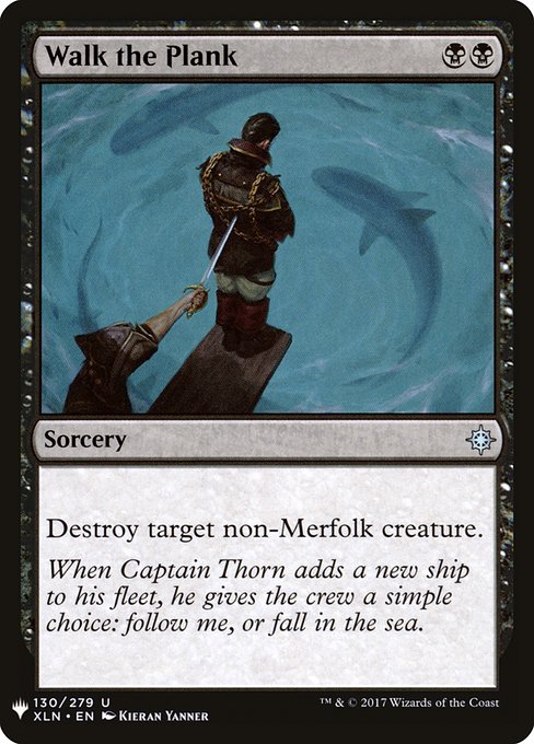 Walk the Plank - Nonfoil