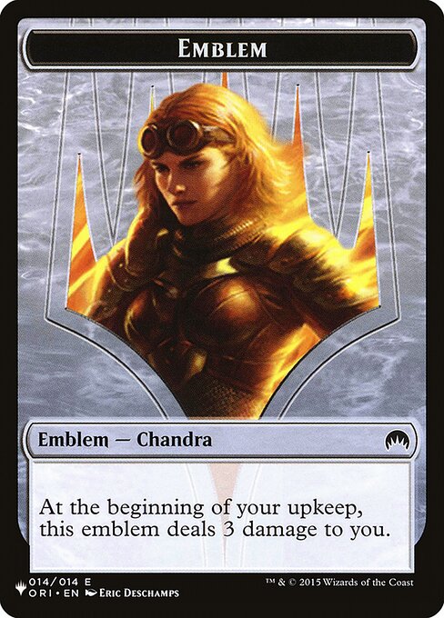 Chandra, Roaring Flame Emblem - Nonfoil