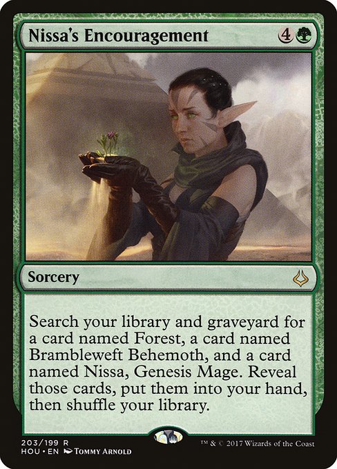 Nissa's Encouragement - Nonfoil
