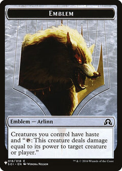 Arlinn, Embraced by the Moon Emblem (The List - TSOI-18)