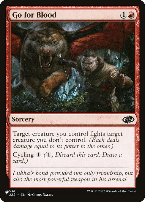 Go for Blood - Nonfoil