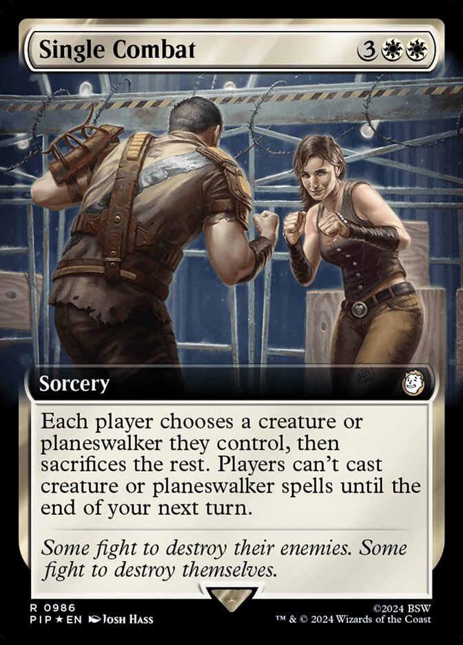 Single Combat (Extended Art - Surge Foil)