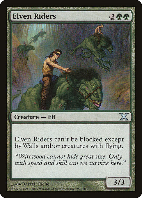 Elven Riders - Nonfoil
