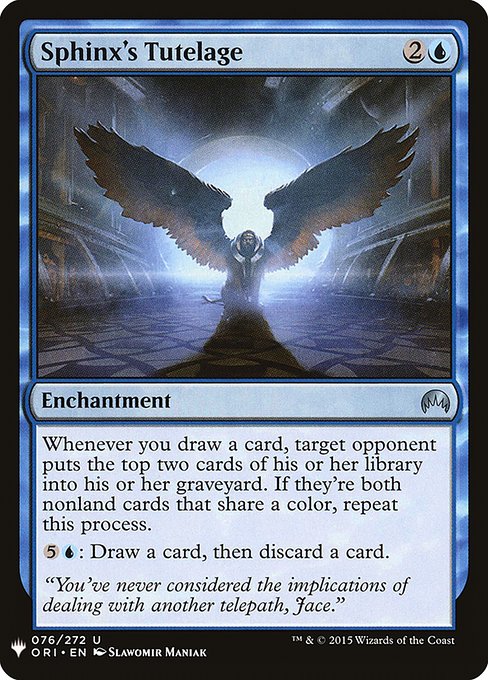 Sphinx's Tutelage - Nonfoil