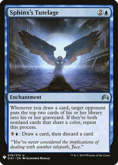 Sphinx's Tutelage (ORI-76)
