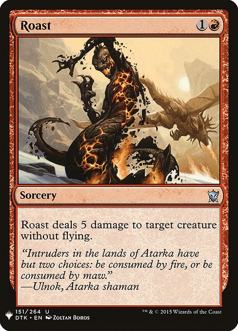 Roast - Nonfoil