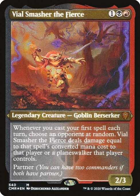Vial Smasher the Fierce - Etched