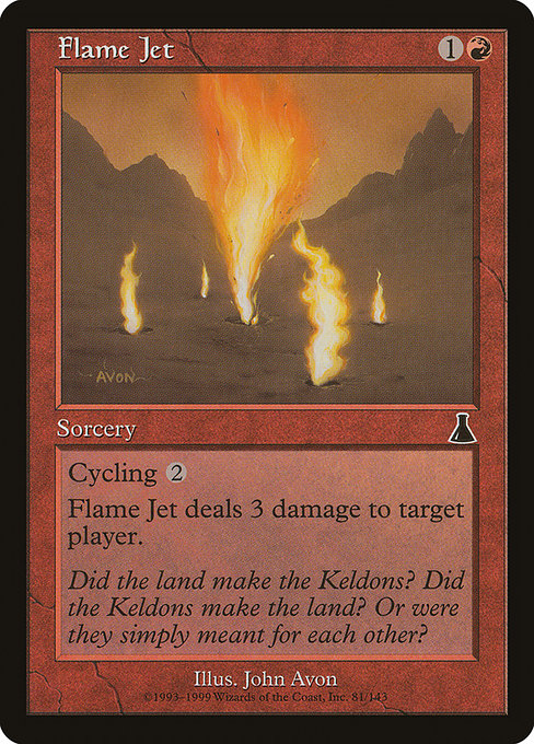Flame Jet - Nonfoil