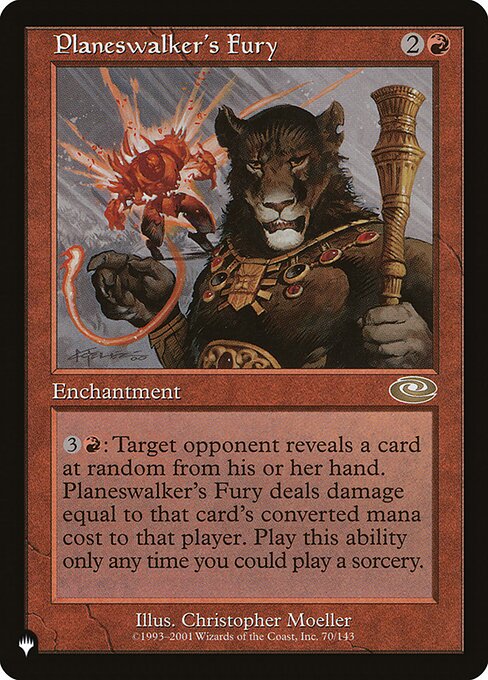 Planeswalker's Fury - Nonfoil