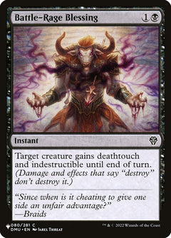 Battle-Rage Blessing (DMU-80)