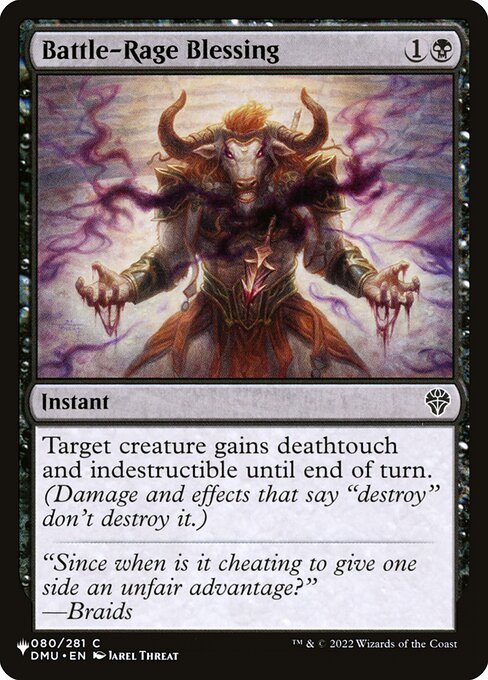 Battle-Rage Blessing - Nonfoil