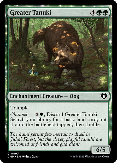 Greater Tanuki - Nonfoil