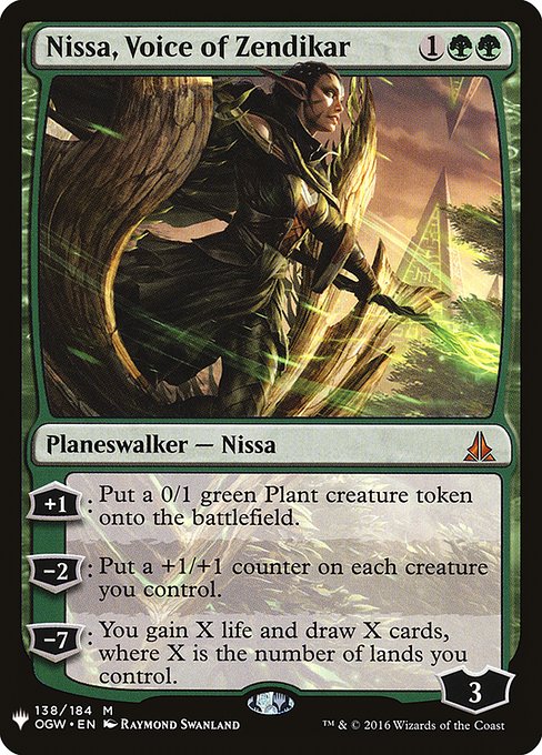 Nissa, Voice of Zendikar - Nonfoil