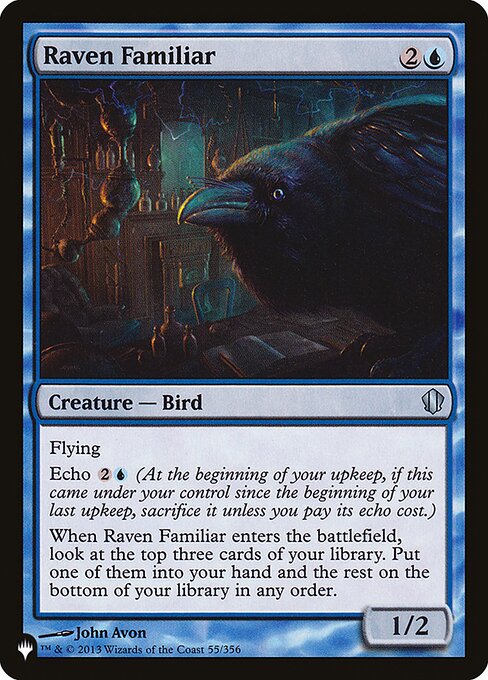 Raven Familiar - Nonfoil