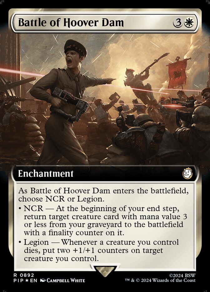 Battle of Hoover Dam (Extended Art - Surge Foil)