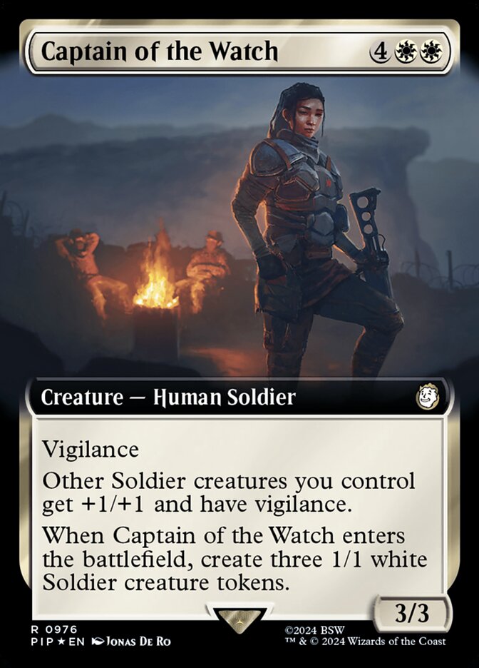 Captain of the Watch (Extended Art - Surge Foil)