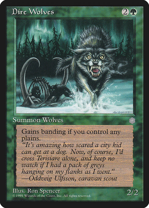 Dire Wolves - Nonfoil