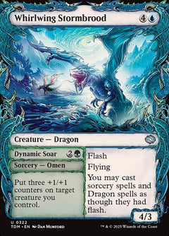 Whirlwing Stormbrood // Dynamic Soar (Draconic Showcase)