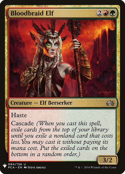 Bloodbraid Elf - Nonfoil