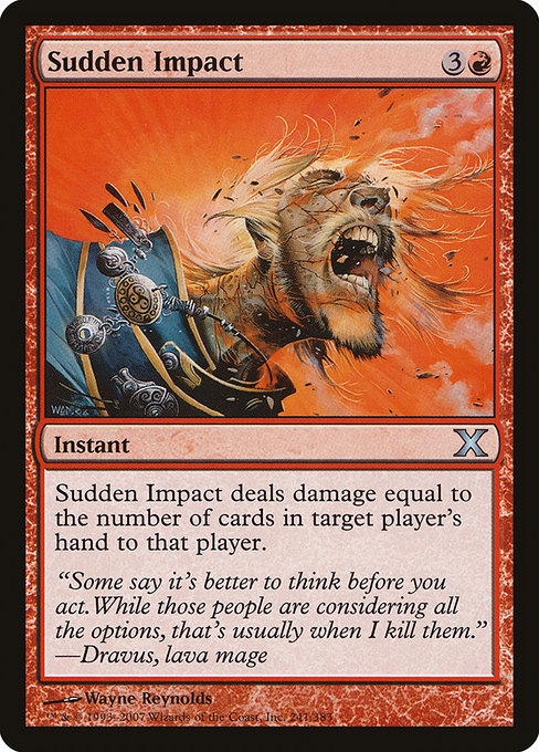 Sudden Impact - Nonfoil