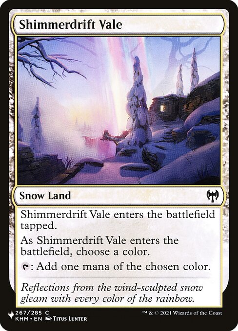 Shimmerdrift Vale - Nonfoil