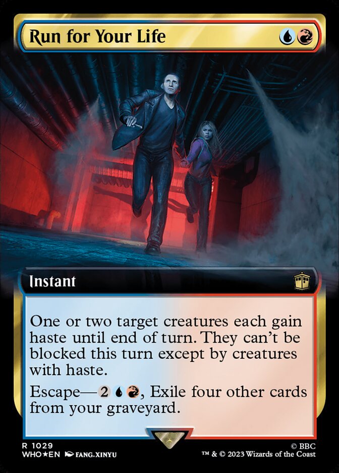 Run for Your Life (Extended Art - Surge Foil)