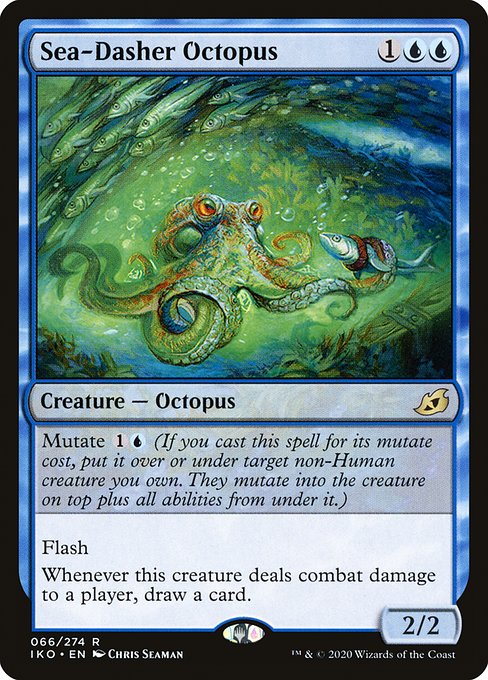 Sea-Dasher Octopus - Nonfoil