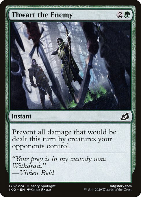 Thwart the Enemy - Nonfoil