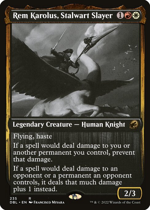 Rem Karolus, Stalwart Slayer - Nonfoil