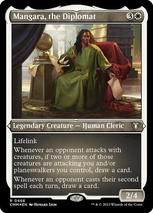 Mangara, the Diplomat - Etched