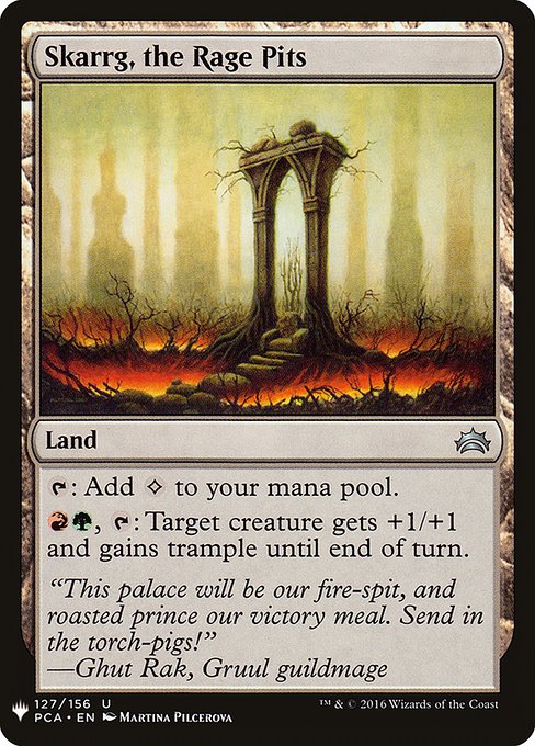 Skarrg, the Rage Pits - Nonfoil