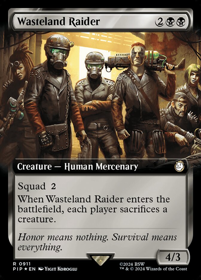 Wasteland Raider (Extended Art - Surge Foil)