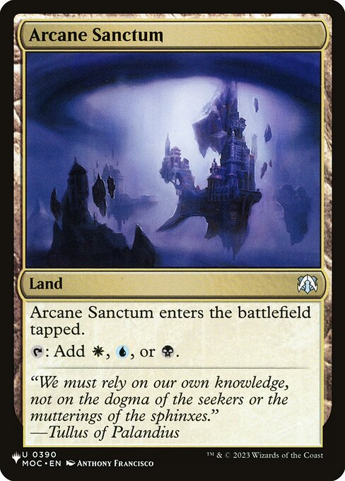 Arcane Sanctum - Nonfoil