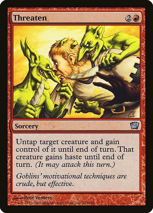 Threaten - Foil