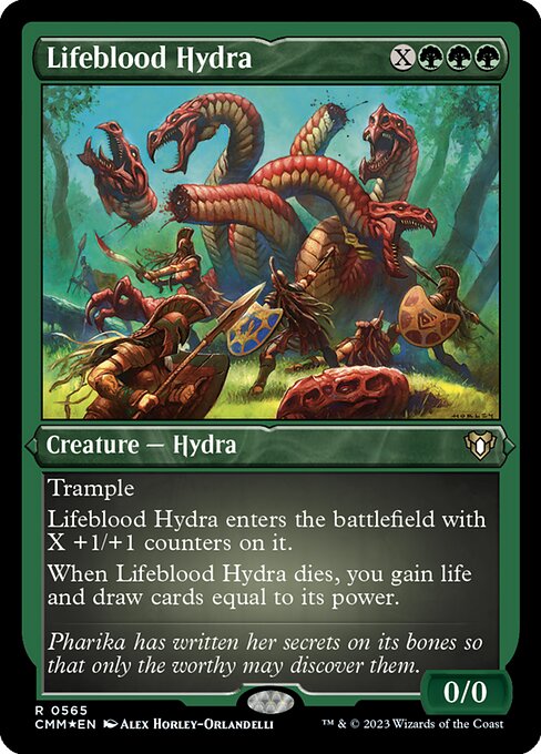 Lifeblood Hydra - Etched