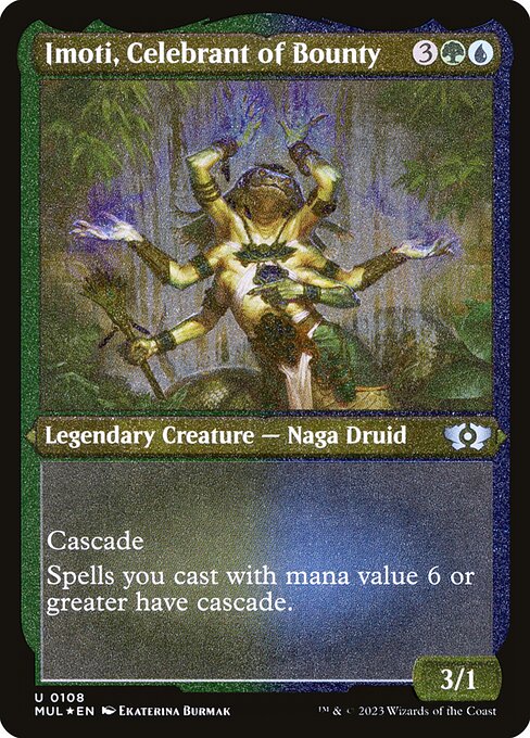 Imoti, Celebrant of Bounty - Etched