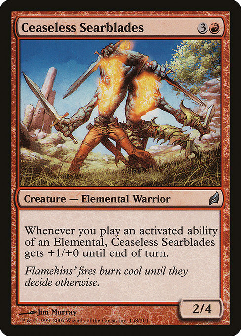 Ceaseless Searblades - Nonfoil