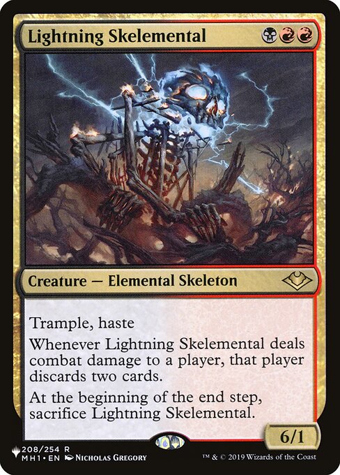 Lightning Skelemental - Nonfoil