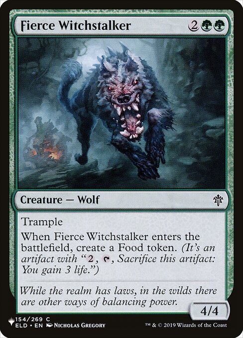 Fierce Witchstalker - Nonfoil