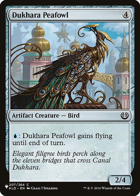Dukhara Peafowl - Nonfoil