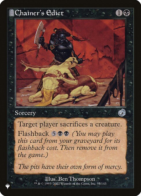 Chainer's Edict - Nonfoil