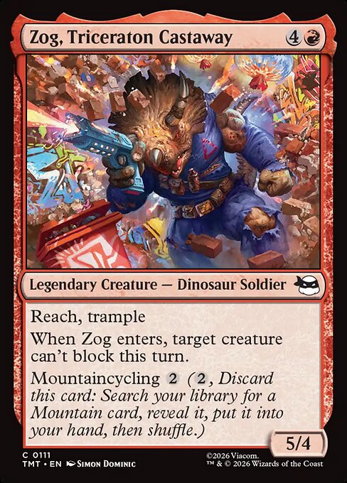 Zog, Triceraton Castaway - Nonfoil