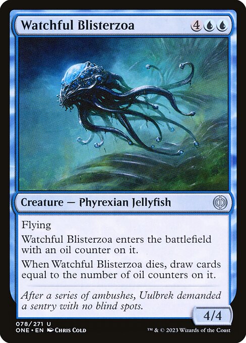 Watchful Blisterzoa - Nonfoil