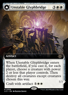 Unstable Glyphbridge // Sandswirl Wanderglyph (Extended Art)