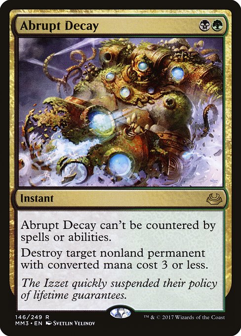 Abrupt Decay - Nonfoil