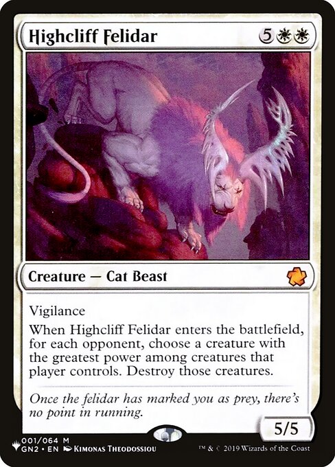 Highcliff Felidar - Nonfoil