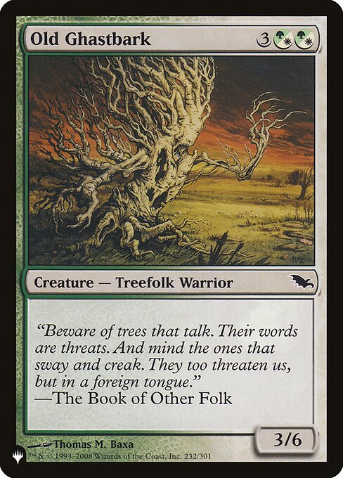 Old Ghastbark - Nonfoil
