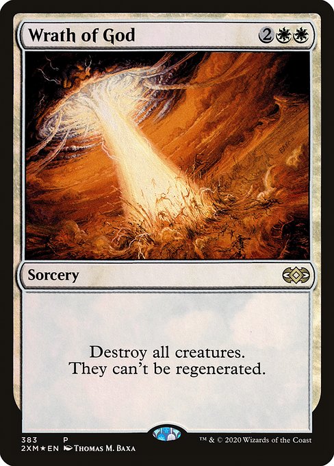 Wrath of God - Foil