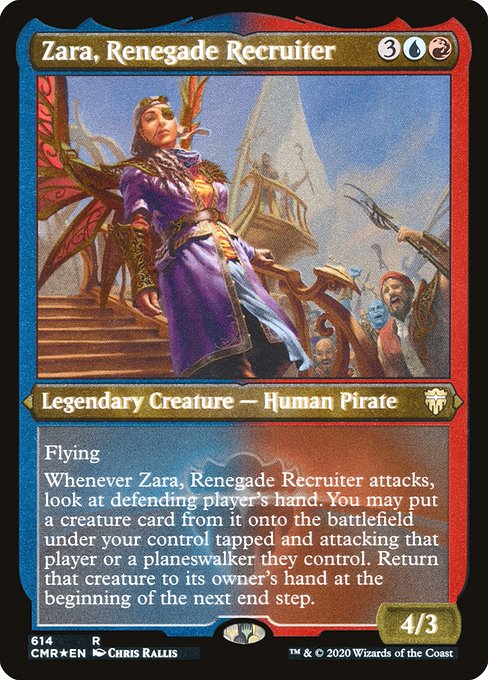 Zara, Renegade Recruiter - Etched