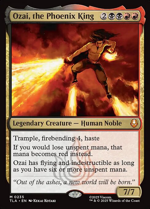 Ozai, the Phoenix King - Nonfoil